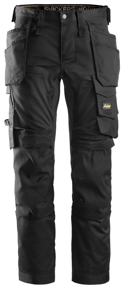 2-in-1 Snickers Workwear Bundle: Hoodie & 6241 Black Trousers