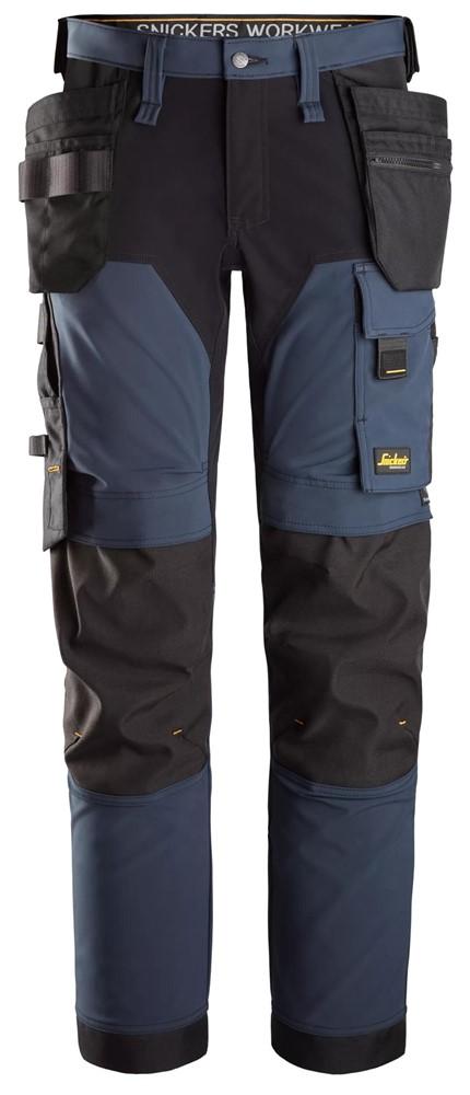 6275 AllroundWork Stretch Trousers with Holster Pockets Navy