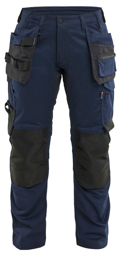 7132 Blaklader Women's Craftsman Trousers With Stretch Dark Navy Blue
