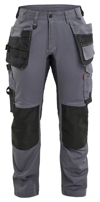7132 Blaklader Women's Craftsman Trousers With Stretch Mid Grey