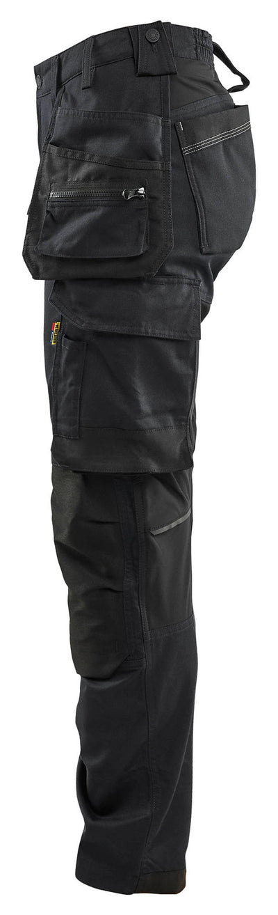 7132 Blaklader Women's Craftsman Trousers With Stretch Black