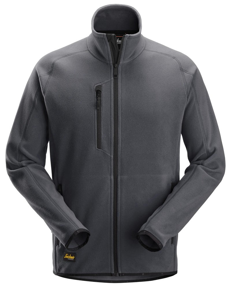 8422 Snickers Polartec® Shed Less Fleece Jacket Steel Grey M