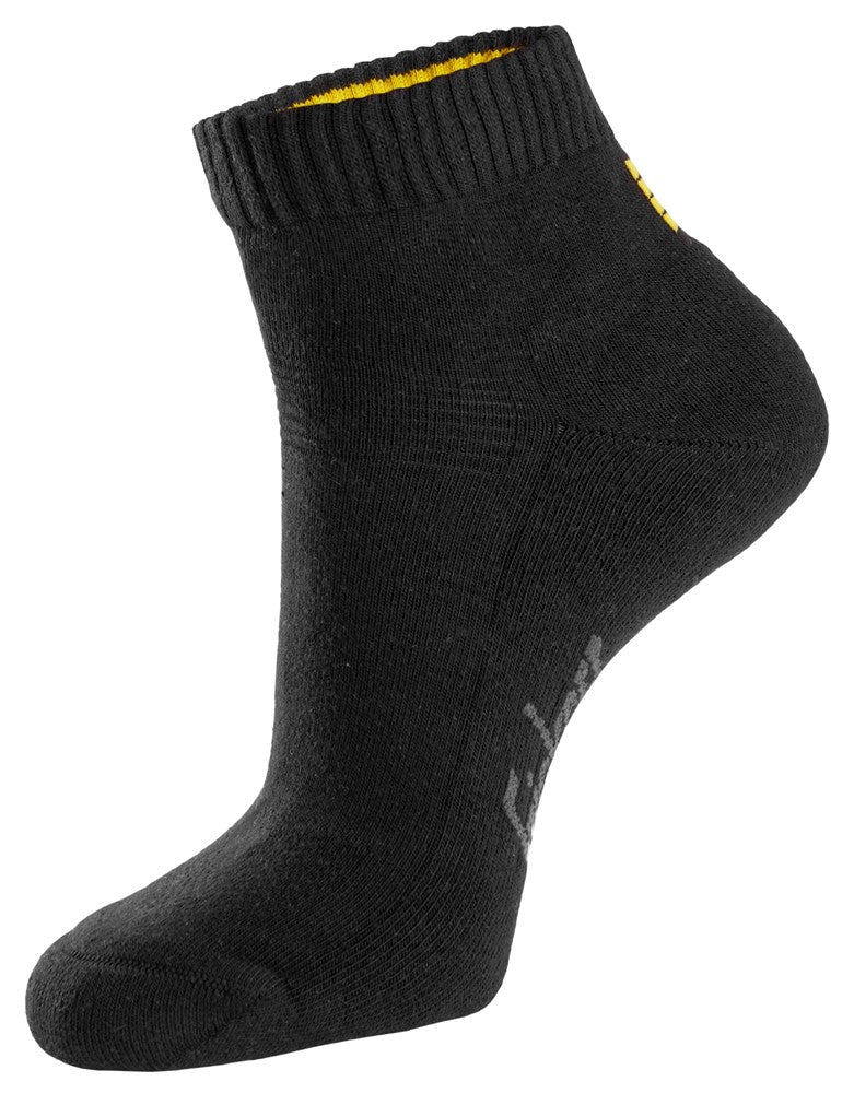 9221 Snickers Cotton Low Socks 3 Pack Black