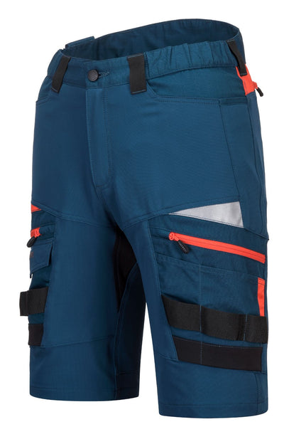 Portwest DX444 Detachable Holster Pocket Shorts - Metro Blue