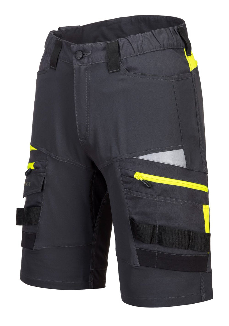 Portwest DX444 Detachable Holster Pocket Shorts - Metal Grey