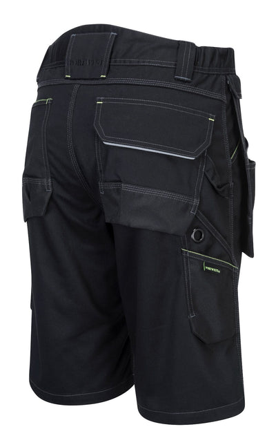 Portwest PW345 Holster Work Shorts - Black