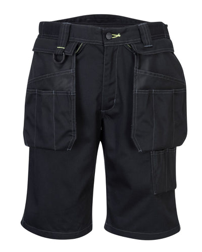 Portwest PW345 Holster Work Shorts - Black