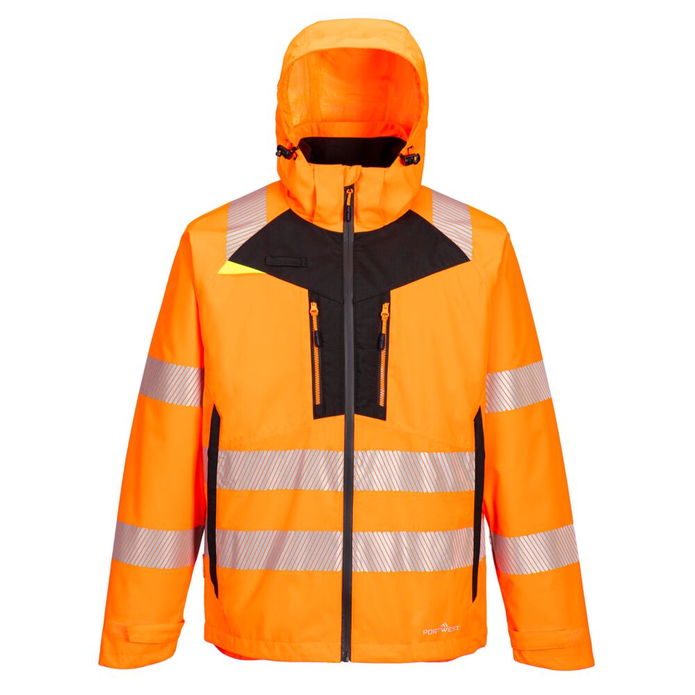 Portwest Hi-Vis Twee Kleuren Verkeersjack Size: XS, Colour: Geel, S466YERXS