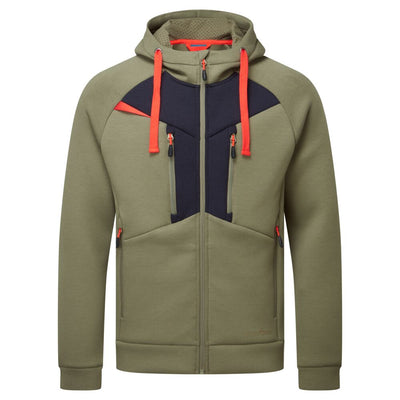 Portwest DX472 Zipped Hoodie Moss Green