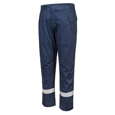 Portwest FR417 - Bizflame Work+ FR Trousers Navy