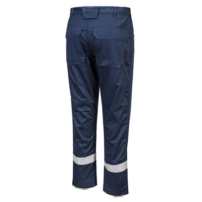 Portwest FR417 - Bizflame Work+ FR Trousers Navy