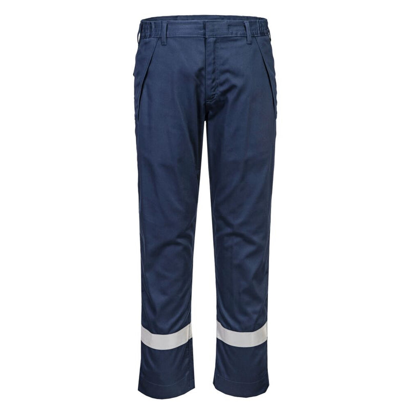 Portwest FR417 - Bizflame Work+ FR Trousers Navy