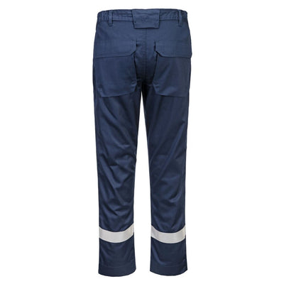 Portwest FR417 - Bizflame Work+ FR Trousers Navy