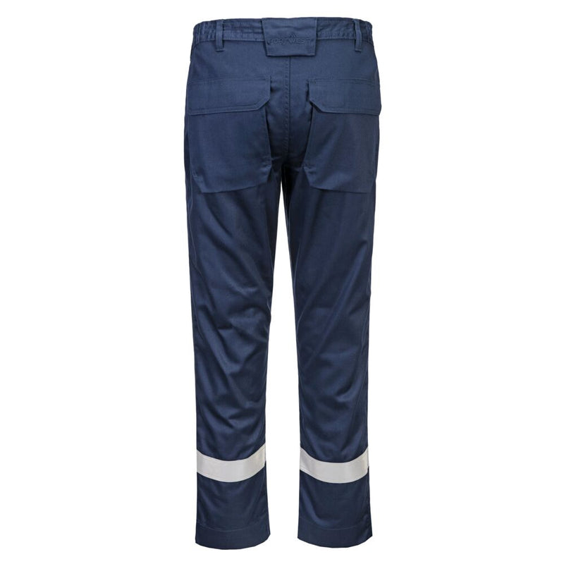 Portwest FR417 - Bizflame Work+ FR Trousers Navy