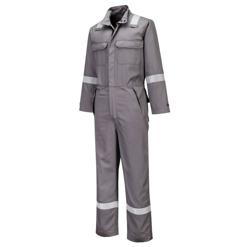 Portwest FR513 - Bizflame Work+ FR Coverall Grey