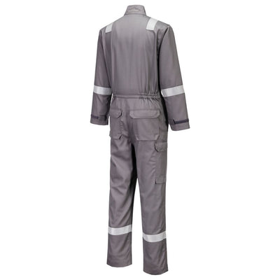 Portwest FR513 - Bizflame Work+ FR Coverall Grey