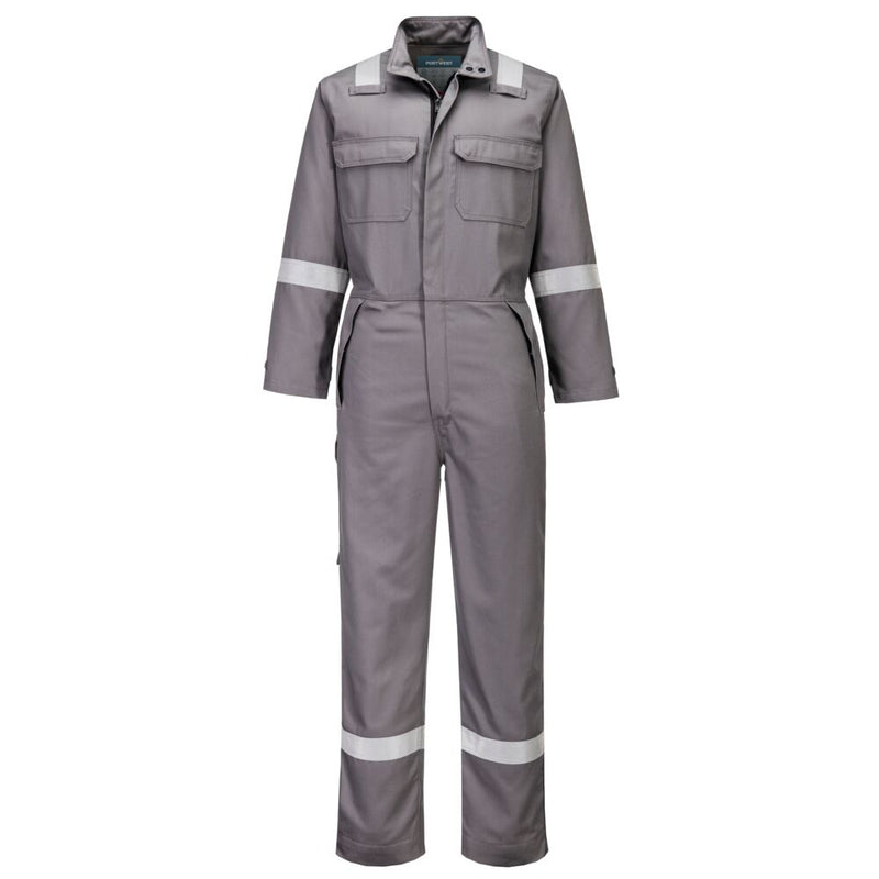 Portwest FR513 - Bizflame Work+ FR Coverall Grey