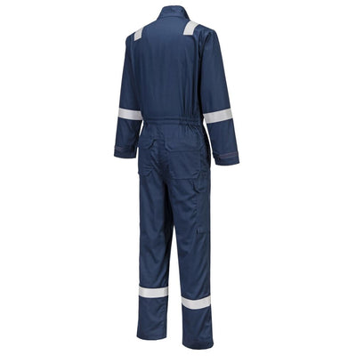 Portwest FR513 - Bizflame Work+ FR Coverall Navy