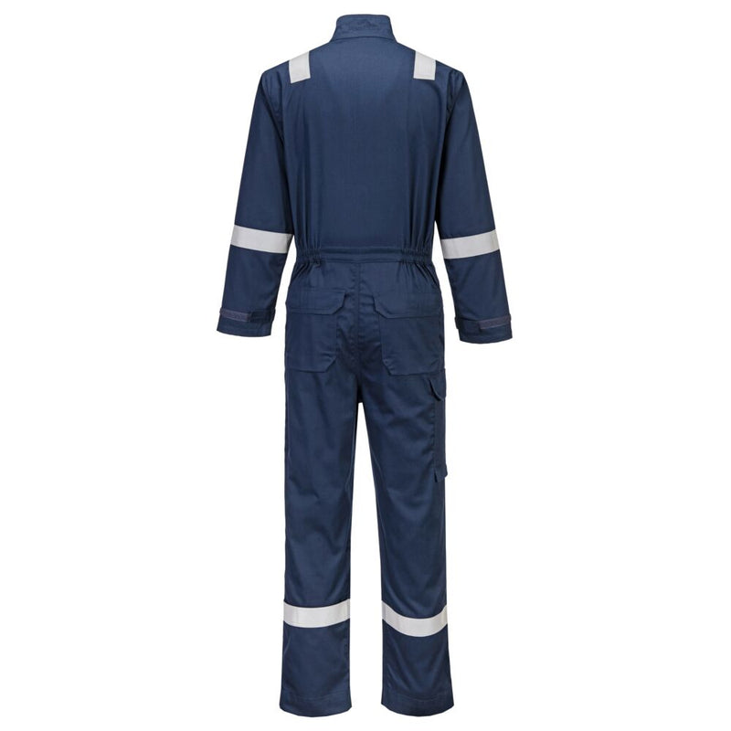 Portwest FR513 - Bizflame Work+ FR Coverall Navy