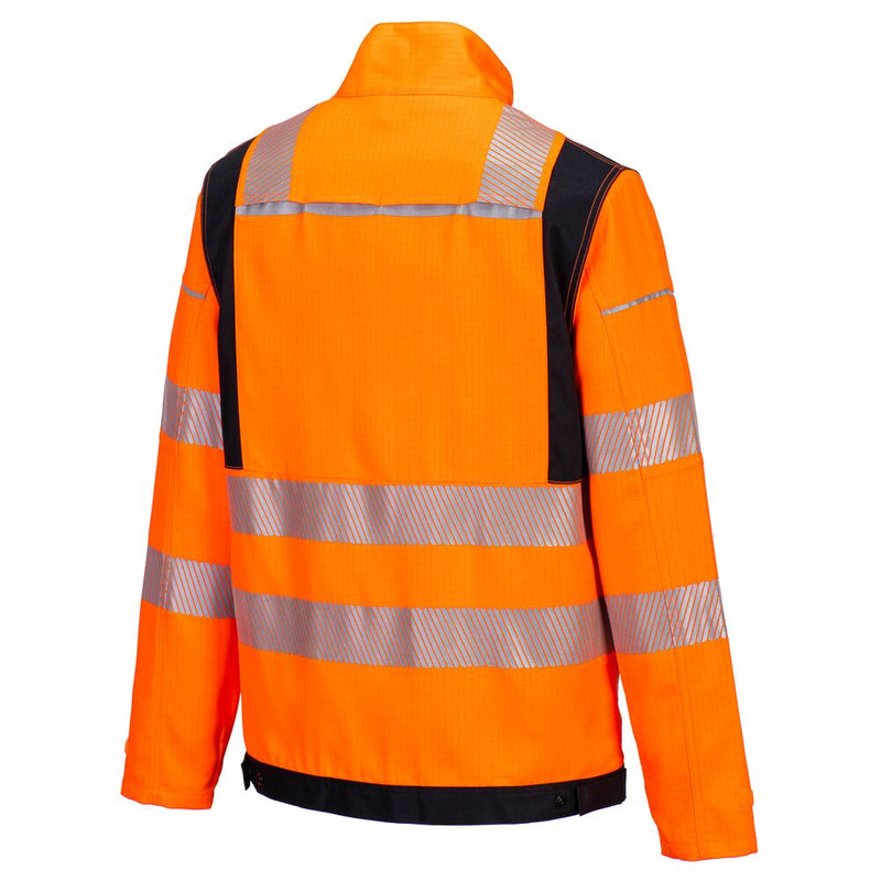 Portwest FR722 - PW3 Modaflame Work HVO Multi-Norm FR Jacket Orange