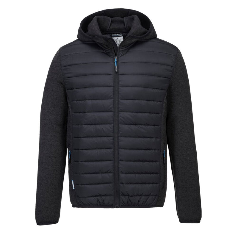 Portwest T832 - KX3 Hybrid Baffle Jacket Marl Grey