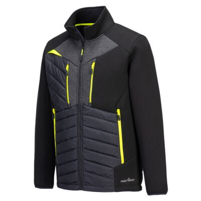 Portwest DX471 Hybrid Baffle Jacket Black