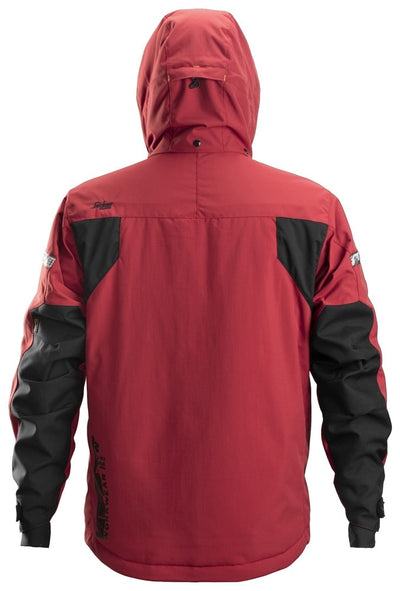 1102 Snickers Waterproof Insulated Jacket Chili Red/Black