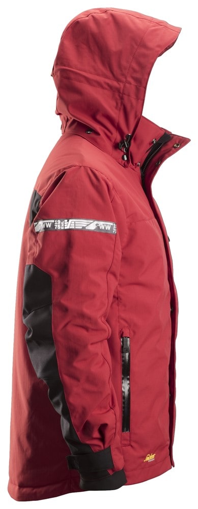 1102 Snickers Waterproof Insulated Jacket Chili Red/Black