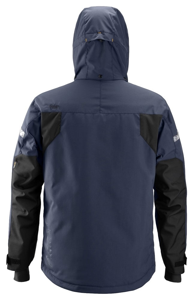 1102 Snickers Waterproof Insulated Jacket Navy/Black