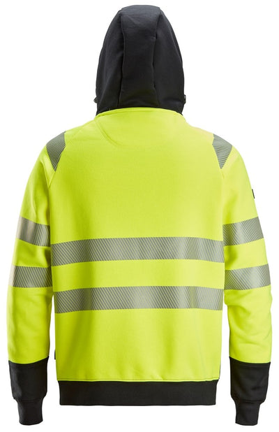 2839 Snickers High-Vis Class 2 Full Zip Hoodie