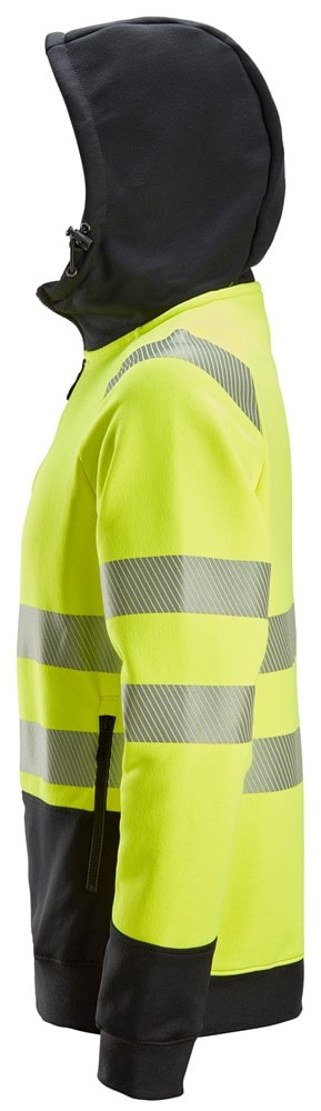 2839 Snickers High-Vis Class 2 Full Zip Hoodie