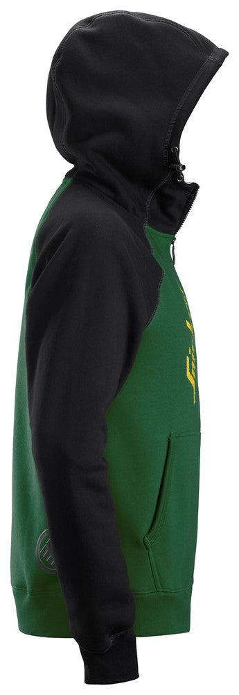 2889 Snickers Logo Hoodie Green Right