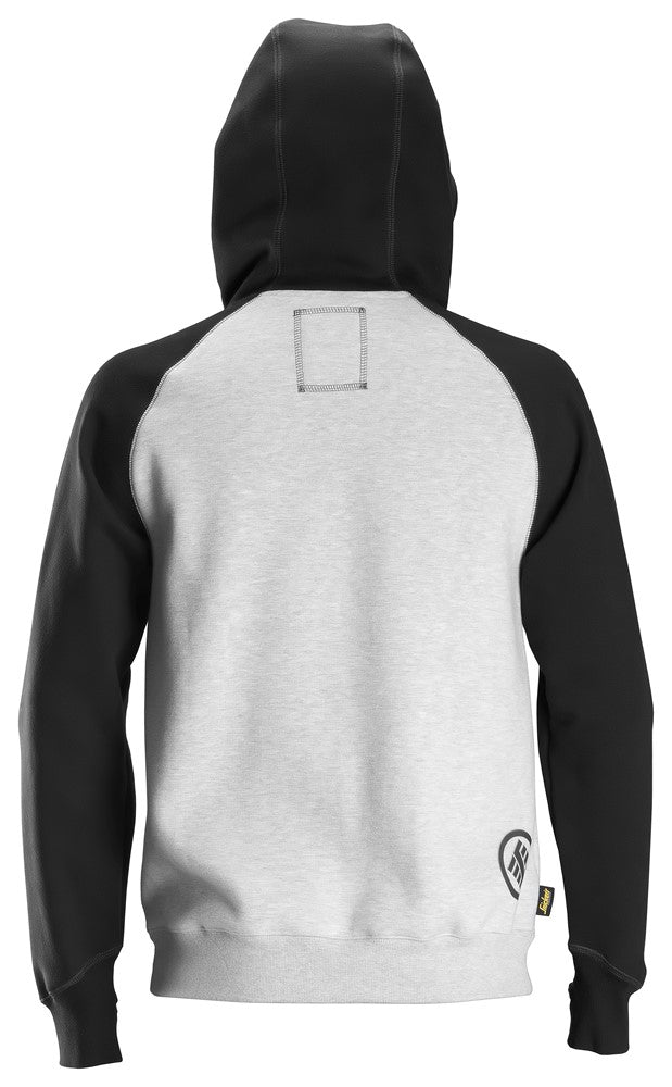 2889 Snickers Logo Hoodie Grey Back