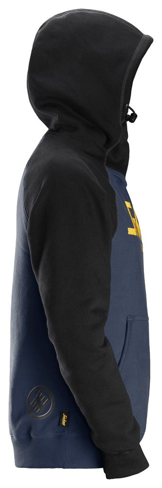 2889 Snickers Logo Hoodie Navy Right