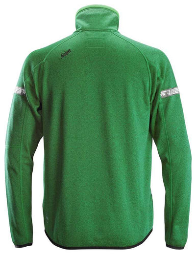 8004 Snickers AllroundWork, 37.5® Fleece Jacket Apple Green