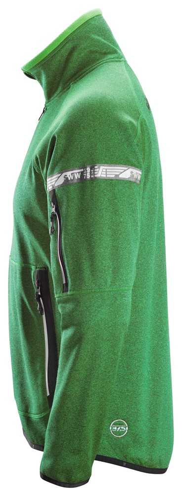 8004 Snickers AllroundWork, 37.5® Fleece Jacket Apple Green