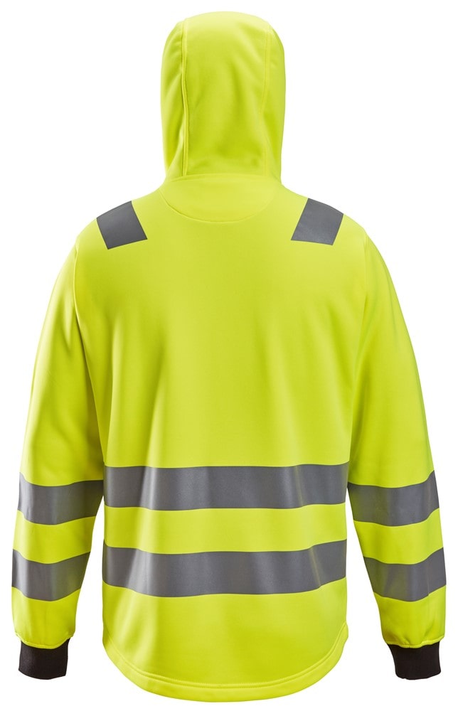 8039  Snickers High-Vis Class Full Zip Hoodie Yellow