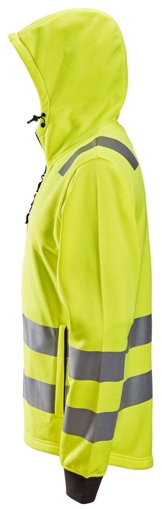 8039  Snickers High-Vis Class Full Zip Hoodie Yellow