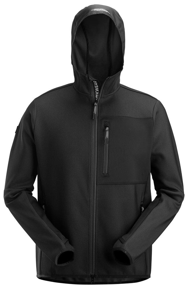 8058 Snickers Full Zip Hoodie Black