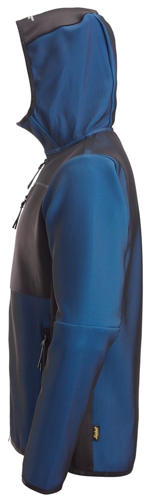 8044 Snickers Full Zip Midlayer Hoodie True Blue/Black