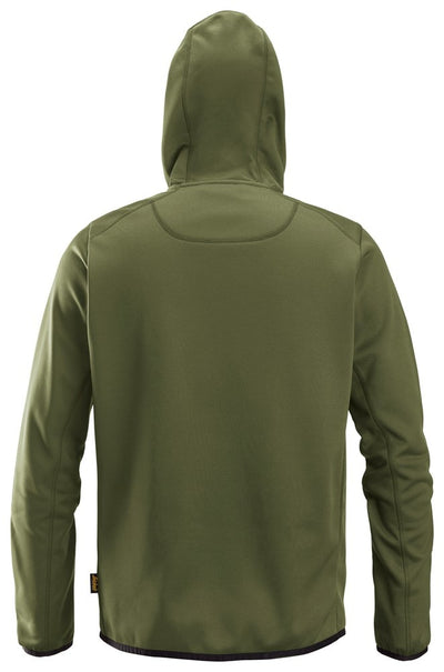 8058 Snickers Full Zip Hoodie Khaki Green