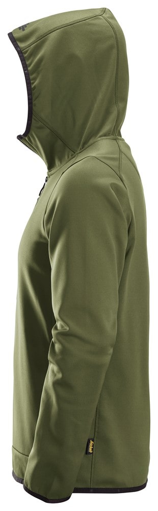 8058 Snickers Full Zip Hoodie Khaki Green