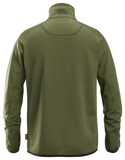 8059 Snickers Full Zip Fleece Jacket Khaki Green