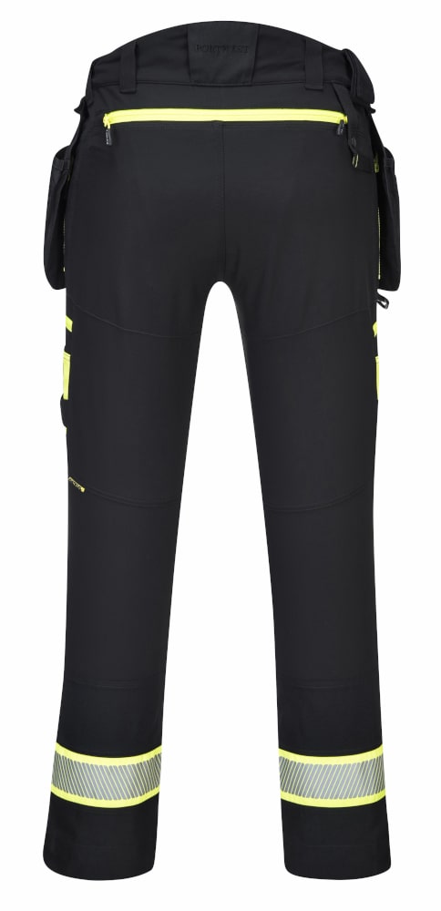 Portwest DX4 Detachable Holster Pocket Trouser - White/Grey | The PPE