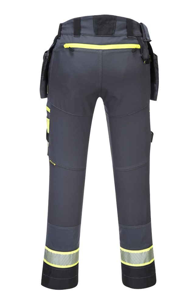 Portwest DX440 Detachable Holster Pocket Trouser Metal Grey