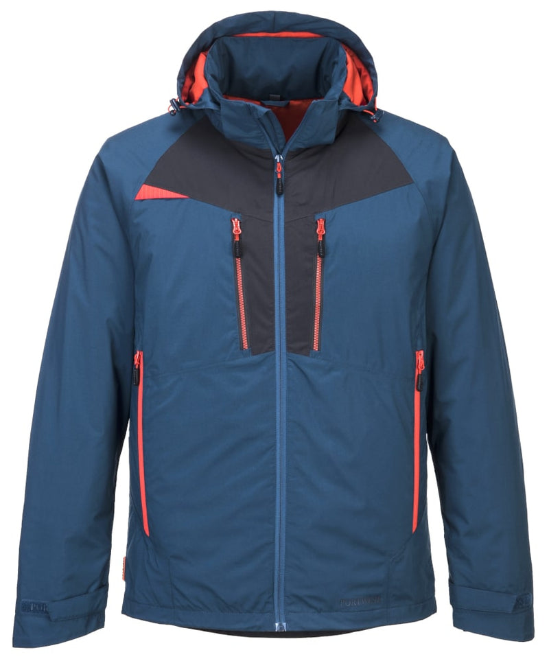 Portwest DX460 Winter Jacket Metro Blue