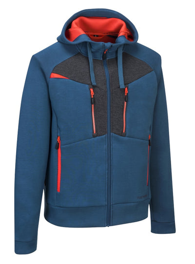 Portwest DX472 Zipped Hoodie Metro Blue