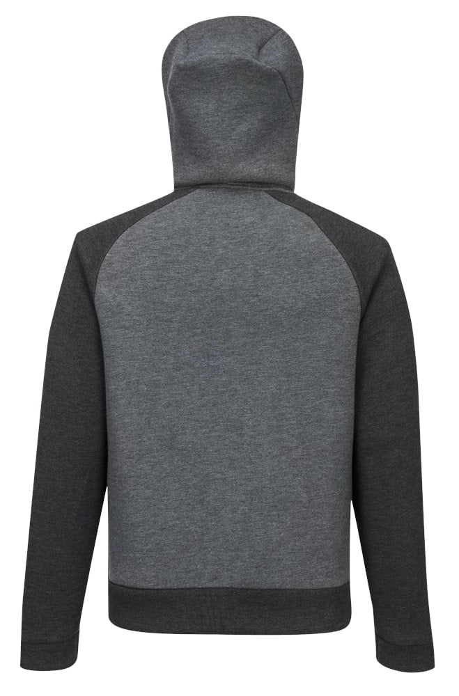 Portwest DX472 Zipped Hoodie Metal Grey