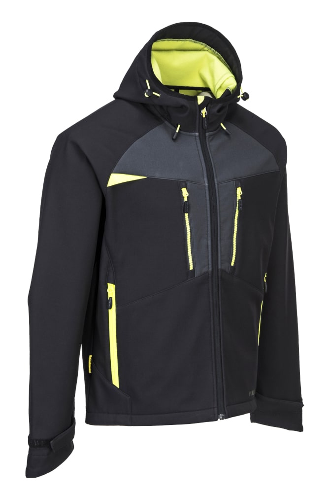 Portwest DX474 Softshell Jacket Metro Black