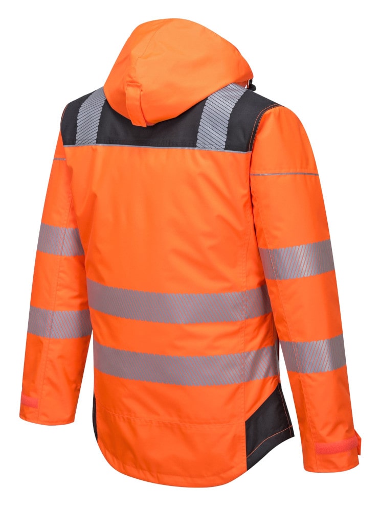 Portwest T400 PW3 Hi-Vis Winter Jacket Orange